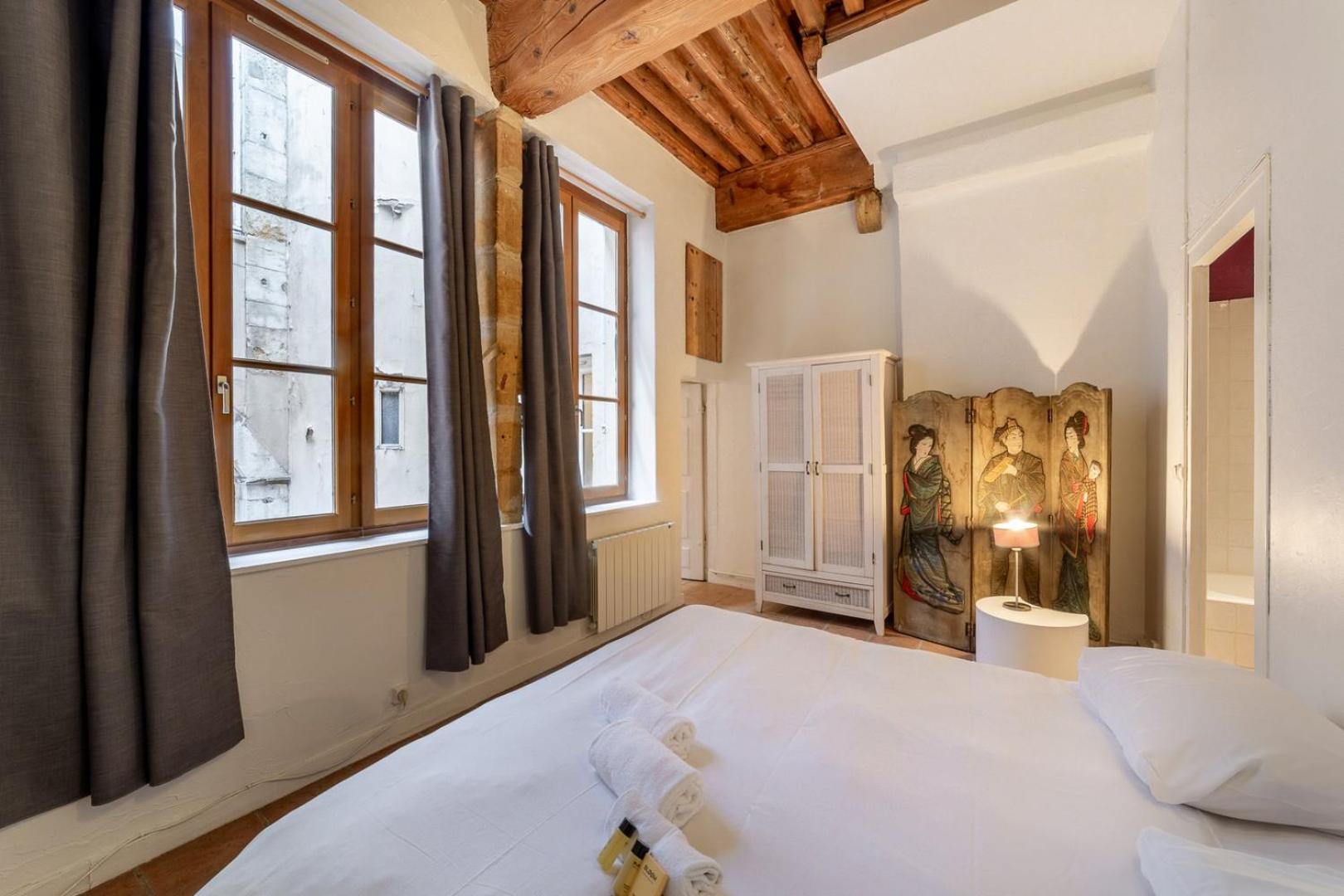 Ferienwohnung La Loge Des Avocats Du Vieux Lyon Ail Exterior foto