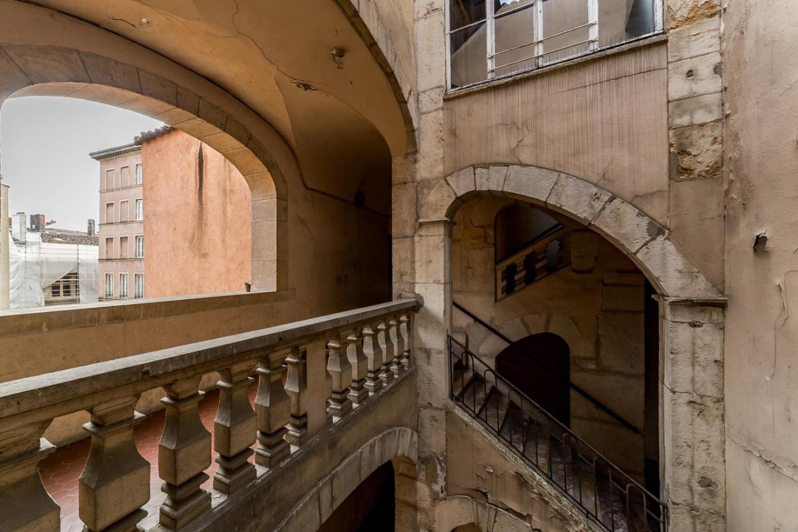 Ferienwohnung La Loge Des Avocats Du Vieux Lyon Ail Exterior foto